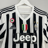Shop 2015/16 JUVENTUS MORATA #9 HOME SHIRT (M) ADIDAS, classic football shirts, vintage football shirts & retro soccer jerseys at Cult Kits