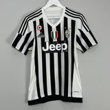 Shop 2015/16 JUVENTUS MORATA #9 HOME SHIRT (M) ADIDAS, classic football shirts, vintage football shirts & retro soccer jerseys at Cult Kits