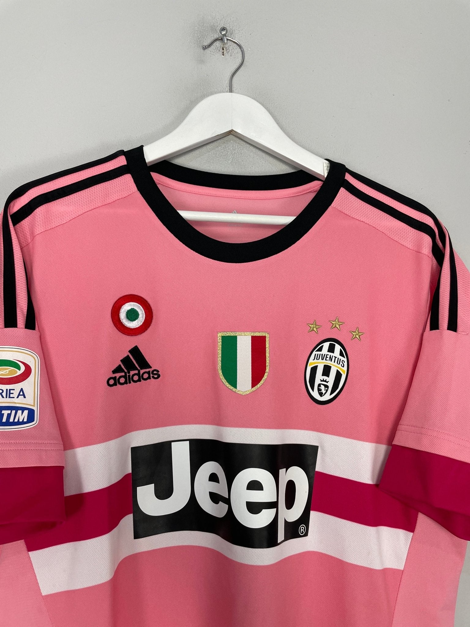 Shop 2015/16 JUVENTUS POGBA #10 AWAY SHIRT (XL) ADIDAS, classic football shirts, vintage football shirts & retro soccer jerseys at Cult Kits