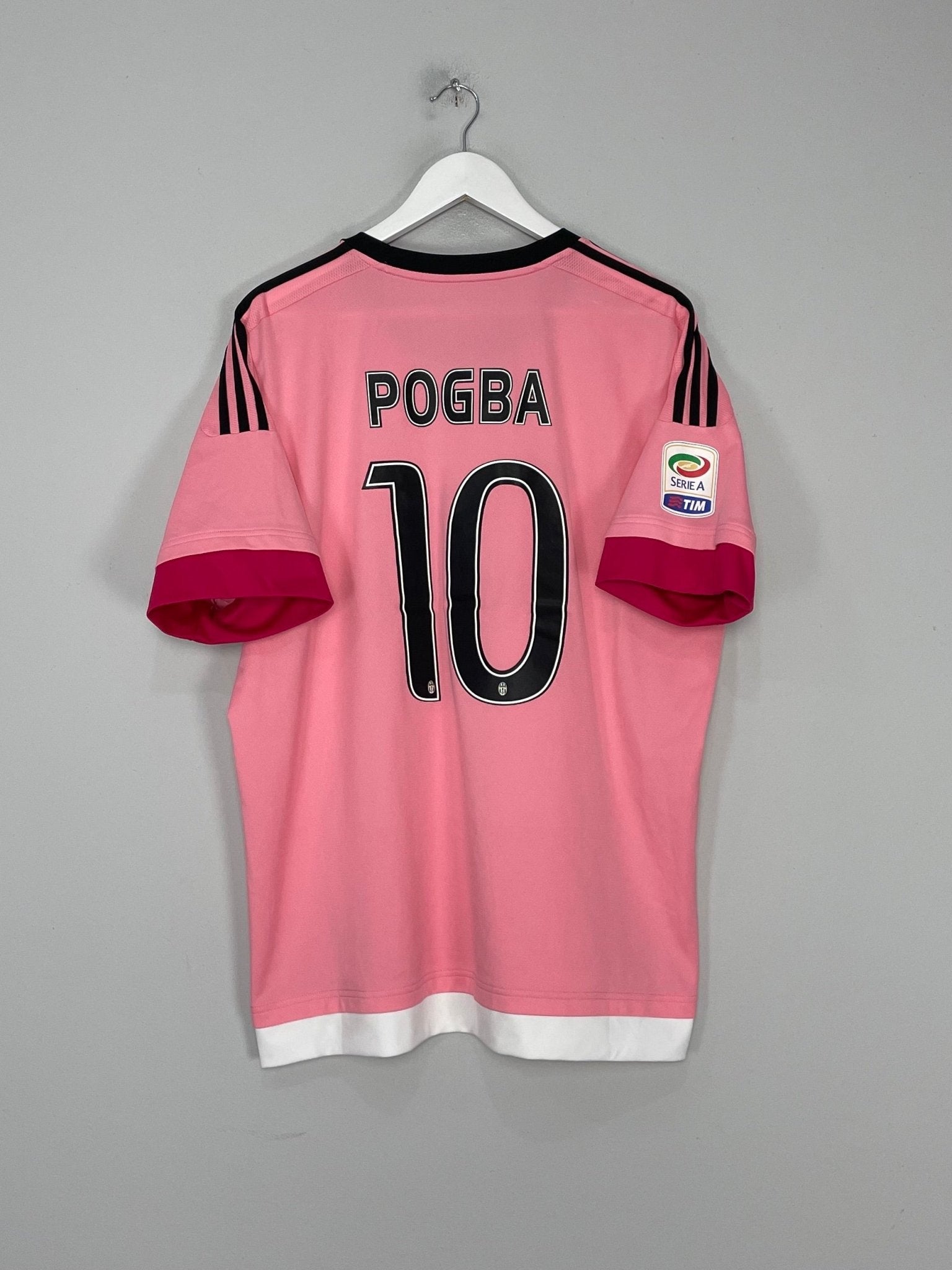 Shop 2015/16 JUVENTUS POGBA #10 AWAY SHIRT (XL) ADIDAS, classic football shirts, vintage football shirts & retro soccer jerseys at Cult Kits