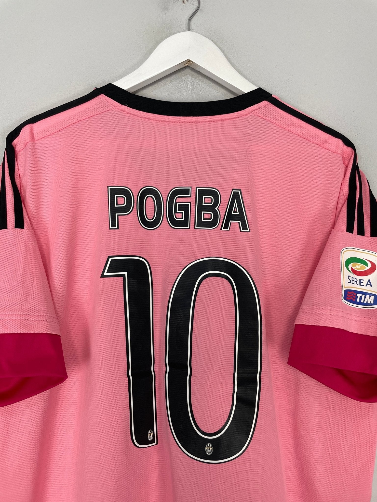 Shop 2015/16 JUVENTUS POGBA #10 AWAY SHIRT (XL) ADIDAS, classic football shirts, vintage football shirts & retro soccer jerseys at Cult Kits