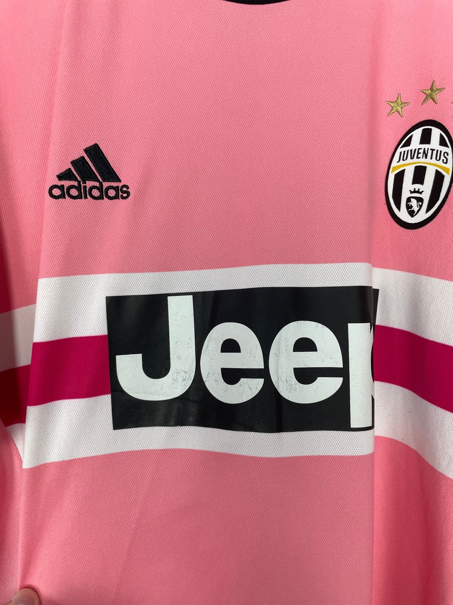 Shop 2015/16 JUVENTUS POGBA #10 AWAY SHIRT (XXXL) ADIDAS, classic football shirts, vintage football shirts & retro soccer jerseys at Cult Kits