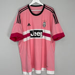 Shop 2015/16 JUVENTUS POGBA #10 AWAY SHIRT (XXXL) ADIDAS, classic football shirts, vintage football shirts & retro soccer jerseys at Cult Kits