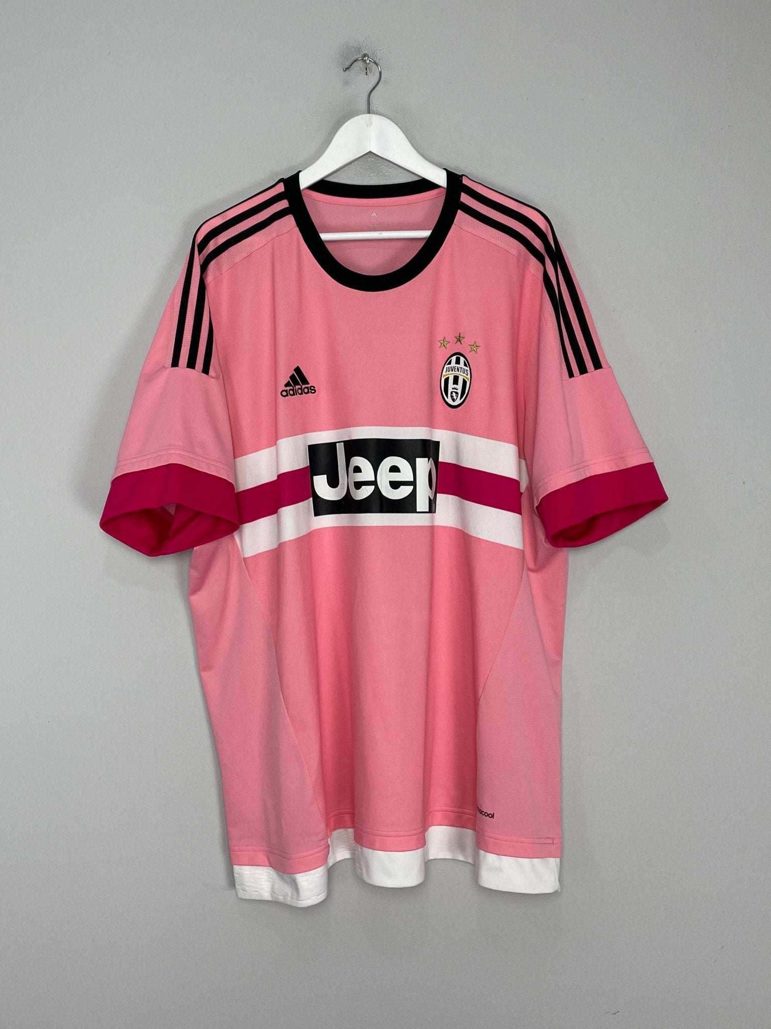 Shop 2015/16 JUVENTUS POGBA #10 AWAY SHIRT (XXXL) ADIDAS, classic football shirts, vintage football shirts & retro soccer jerseys at Cult Kits