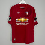 Shop 2015/16 LDU QUITO AWAY SHIRT (L) UMBRO, classic football shirts, vintage football shirts & retro soccer jerseys at Cult Kits