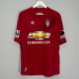 Shop 2015/16 LDU QUITO AWAY SHIRT (L) UMBRO, classic football shirts, vintage football shirts & retro soccer jerseys at Cult Kits