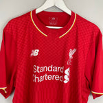 Shop 2015/16 LIVERPOL GERRARD #8 HOME SHIRT (XXL) NEW BALANCE, classic football shirts, vintage football shirts & retro soccer jerseys at Cult Kits