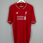 Shop 2015/16 LIVERPOL GERRARD #8 HOME SHIRT (XXL) NEW BALANCE, classic football shirts, vintage football shirts & retro soccer jerseys at Cult Kits