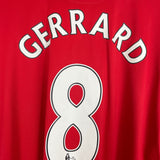 Shop 2015/16 LIVERPOL GERRARD #8 HOME SHIRT (XXL) NEW BALANCE, classic football shirts, vintage football shirts & retro soccer jerseys at Cult Kits