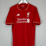 Shop 2015/16 LIVERPOOL ALLEN #24 HOME SHIRT (M) NEW BALANCE, classic football shirts, vintage football shirts & retro soccer jerseys at Cult Kits