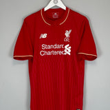 Shop 2015/16 LIVERPOOL ALLEN #24 HOME SHIRT (M) NEW BALANCE, classic football shirts, vintage football shirts & retro soccer jerseys at Cult Kits