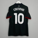 Shop 2015/16 LIVERPOOL COUTINHO #10 THIRD SHIRT (L) NEW BALANCE, classic football shirts, vintage football shirts & retro soccer jerseys at Cult Kits