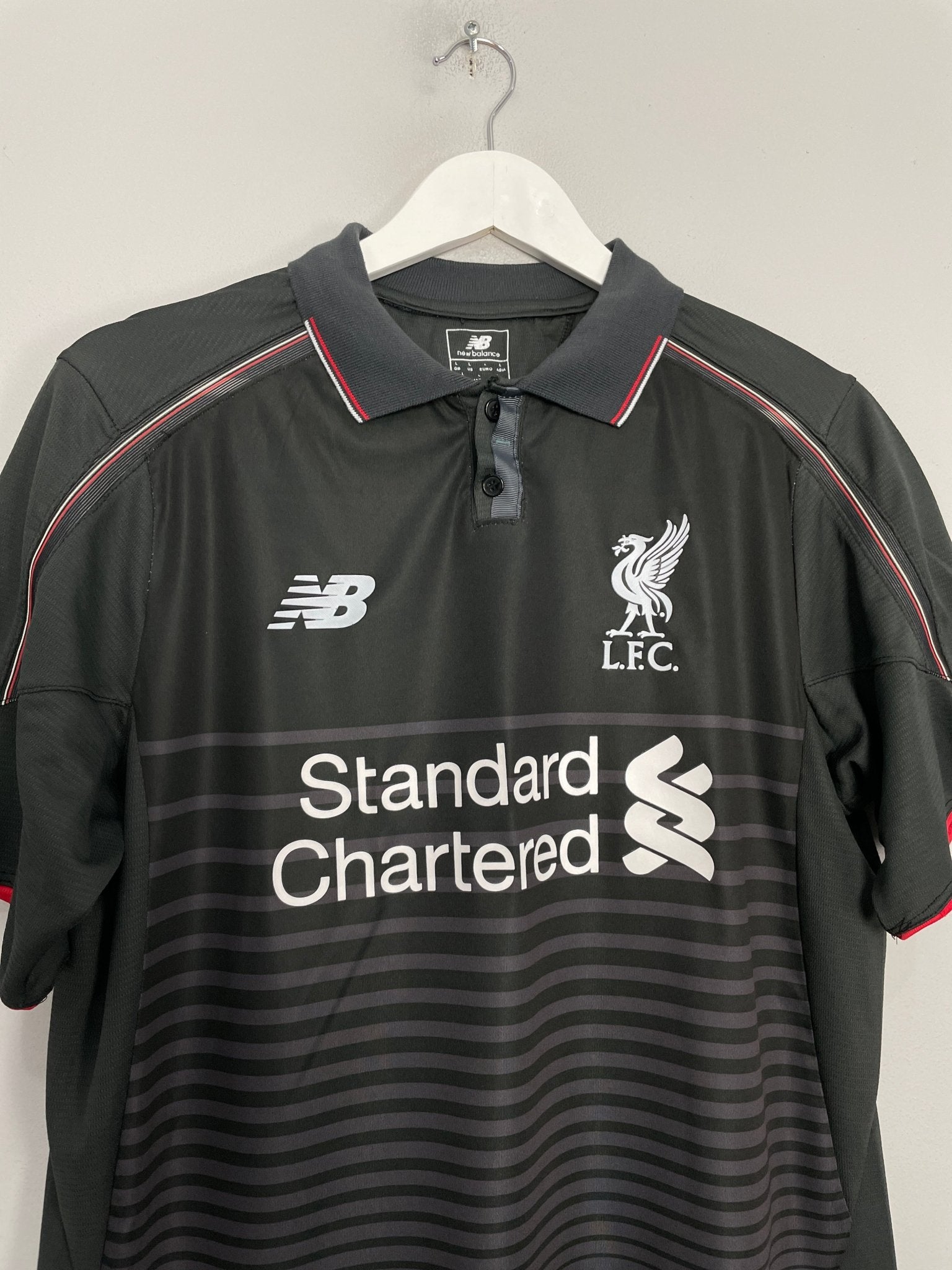 Shop 2015/16 LIVERPOOL COUTINHO #10 THIRD SHIRT (L) NEW BALANCE, classic football shirts, vintage football shirts & retro soccer jerseys at Cult Kits