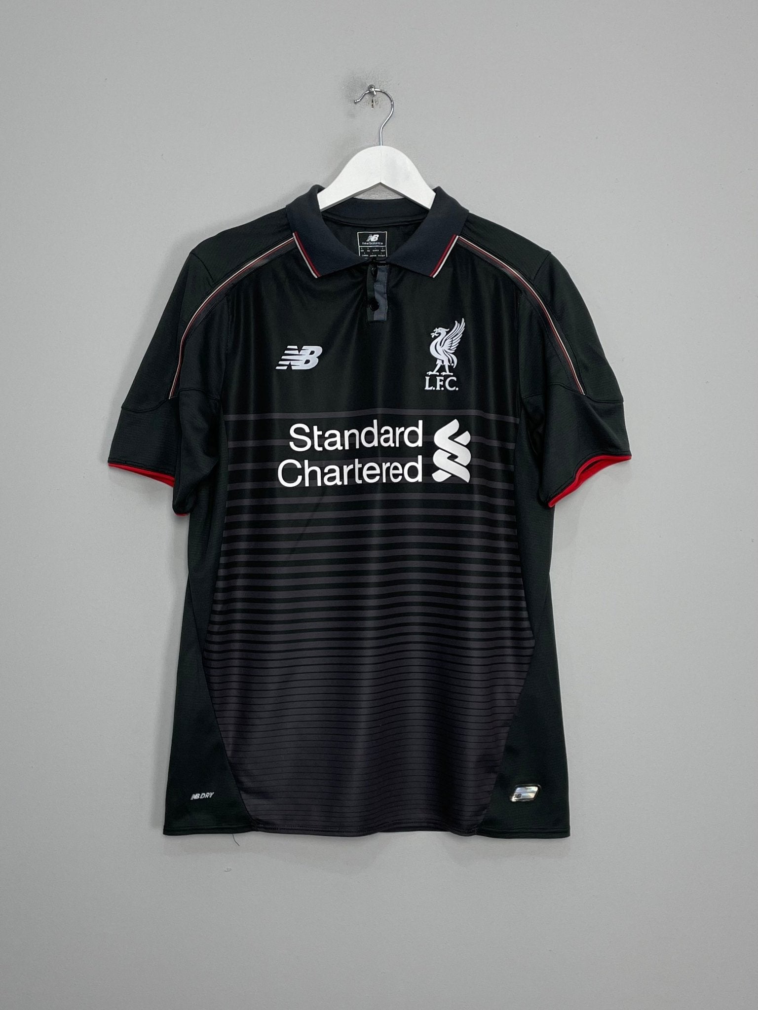 Shop 2015/16 LIVERPOOL COUTINHO #10 THIRD SHIRT (L) NEW BALANCE, classic football shirts, vintage football shirts & retro soccer jerseys at Cult Kits