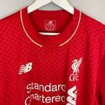 Shop 2015/16 LIVERPOOL GERRARD #8 HOME SHIRT (XL) NEW BALANCE, classic football shirts, vintage football shirts & retro soccer jerseys at Cult Kits