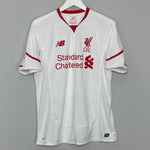 Shop 2015/16 LIVERPOOL LALLANA #20 AWAY SHIRT (M) NEW BALANCE, classic football shirts, vintage football shirts & retro soccer jerseys at Cult Kits