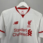 Shop 2015/16 LIVERPOOL LALLANA #20 AWAY SHIRT (M) NEW BALANCE, classic football shirts, vintage football shirts & retro soccer jerseys at Cult Kits