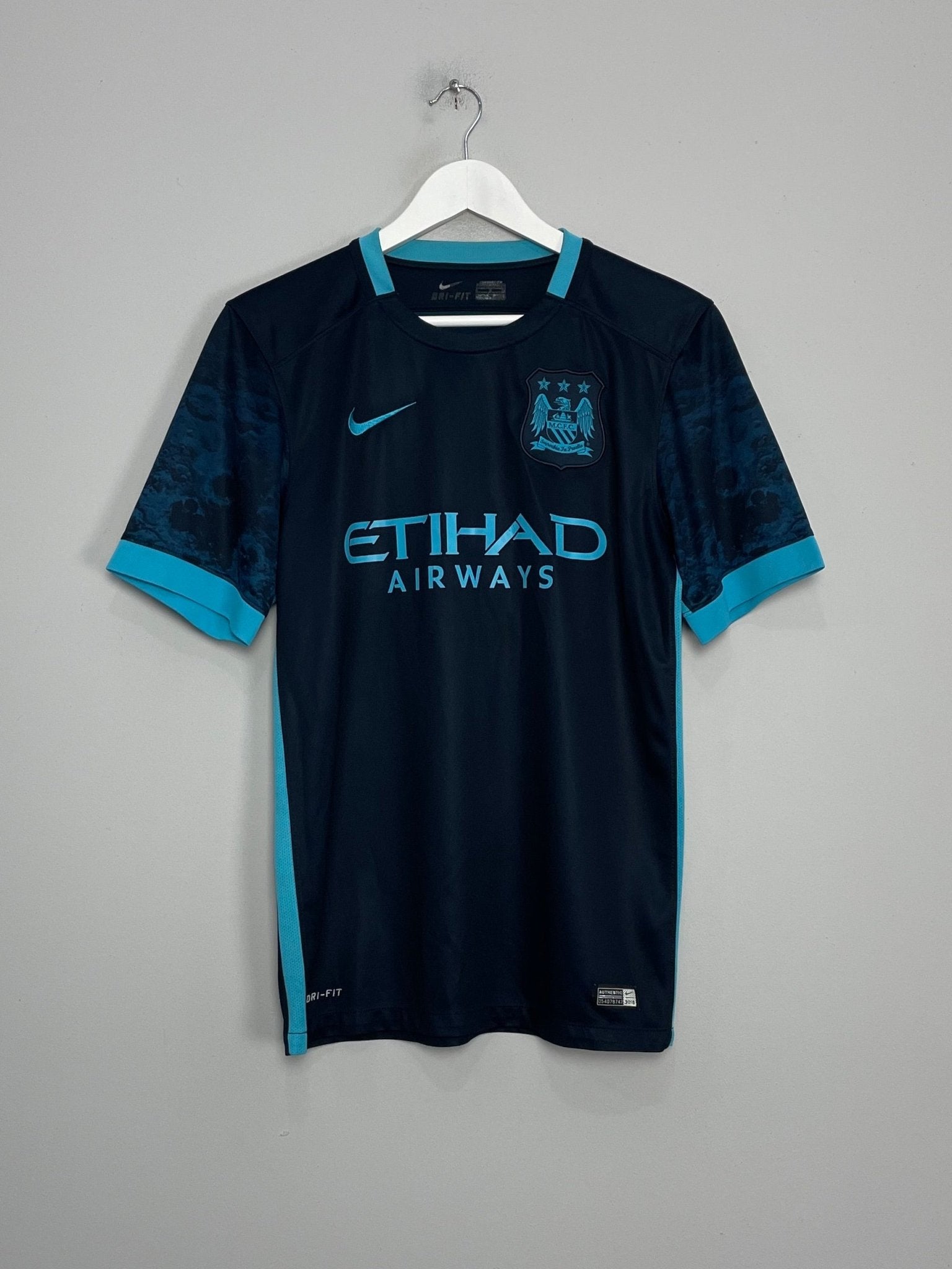 Shop 2015/16 MANCHESTER CITY DE BRUYNE #17 AWAY SHIRT (S) NIKE, classic football shirts, vintage football shirts & retro soccer jerseys at Cult Kits
