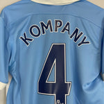 2015/16 MANCHESTER CITY KOMPANY 4 HOME SHIRT (M) NIKE - Cult Kits - Medium - Buy Vintage Football Shirts, Authentic Retro Football Shirts For Sale, Classic Football Shirts & Soccer Jersey