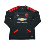 Buy 2015/16 Manchester United Ander Herrera 21 L/S Third Shirt (L) Adidas ~ Free worldwide shipping available ~ Authentic Vintage Football Shirts from Cult Kits