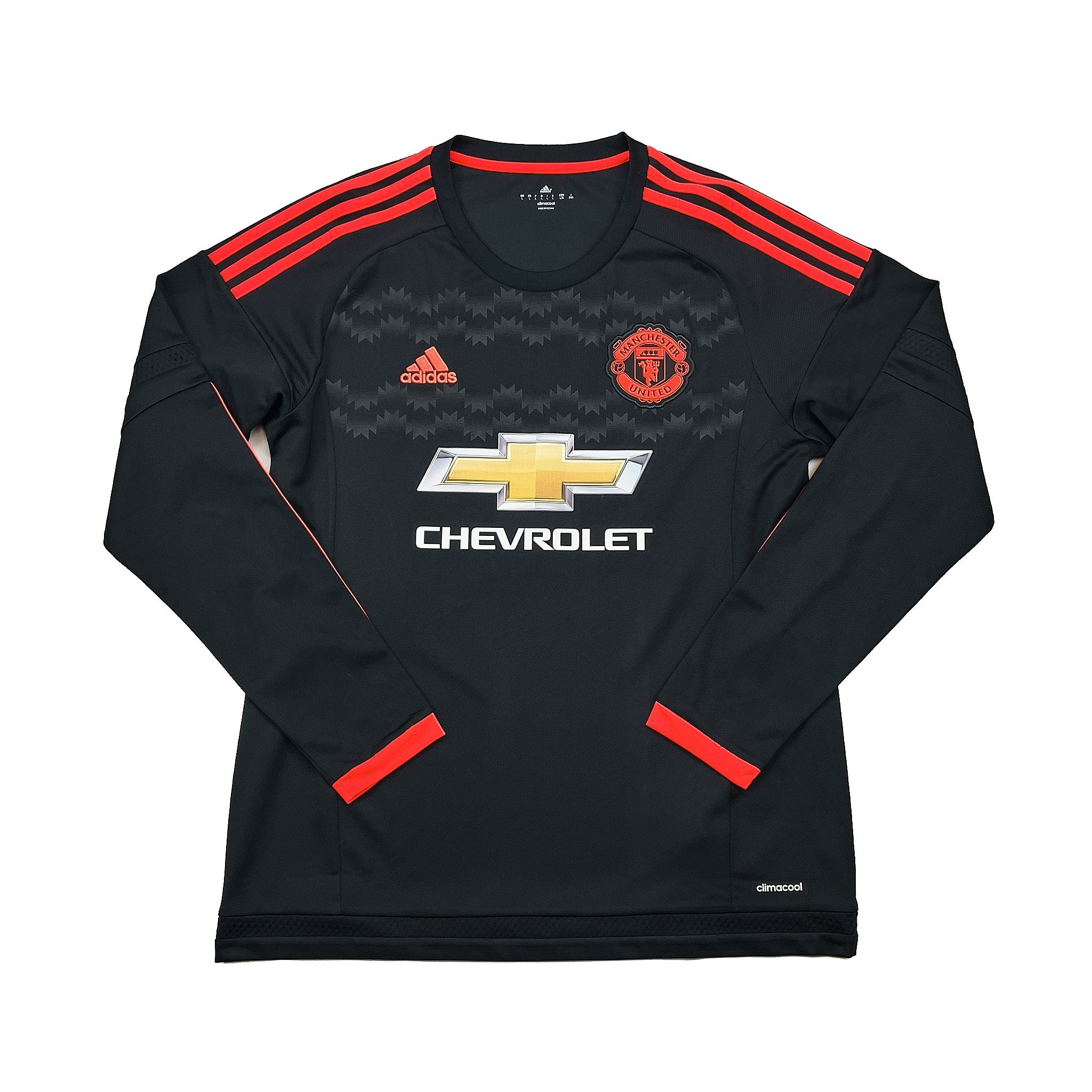 Buy 2015/16 Manchester United Ander Herrera 21 L/S Third Shirt (L) Adidas ~ Free worldwide shipping available ~ Authentic Vintage Football Shirts from Cult Kits