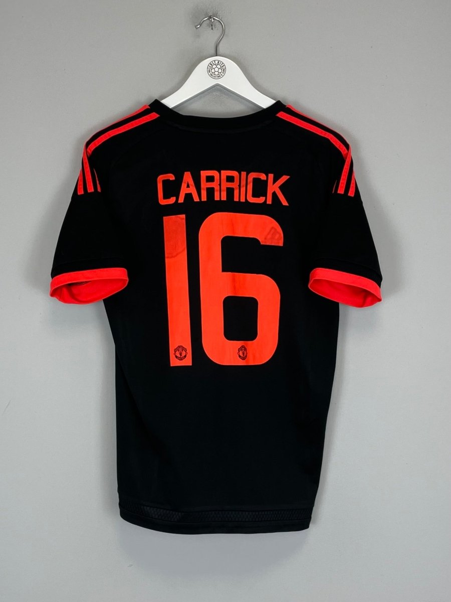2015/16 MANCHESTER UNITED CARRICK 16 AWAY SHIRT (M) ADIDAS - Cult Kits - Medium - Buy Vintage Football Shirts, Authentic Retro Football Shirts For Sale, Classic Football Shirts & Soccer Jersey
