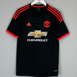 2015/16 MANCHESTER UNITED CARRICK 16 AWAY SHIRT (M) ADIDAS - Cult Kits - Medium - Buy Vintage Football Shirts, Authentic Retro Football Shirts For Sale, Classic Football Shirts & Soccer Jersey