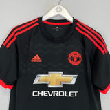 2015/16 MANCHESTER UNITED CARRICK 16 AWAY SHIRT (M) ADIDAS - Cult Kits - Medium - Buy Vintage Football Shirts, Authentic Retro Football Shirts For Sale, Classic Football Shirts & Soccer Jersey