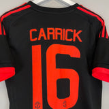 2015/16 MANCHESTER UNITED CARRICK 16 AWAY SHIRT (M) ADIDAS - Cult Kits - Medium - Buy Vintage Football Shirts, Authentic Retro Football Shirts For Sale, Classic Football Shirts & Soccer Jersey