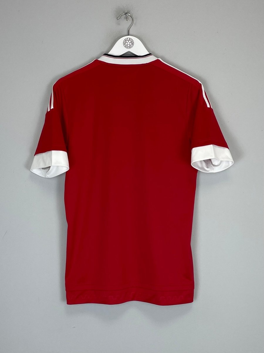 2015/16 MANCHESTER UNITED HOME SHIRT (S) ADIDAS - Cult Kits - Small - Buy Vintage Football Shirts, Authentic Retro Football Shirts For Sale, Classic Football Shirts & Soccer Jersey