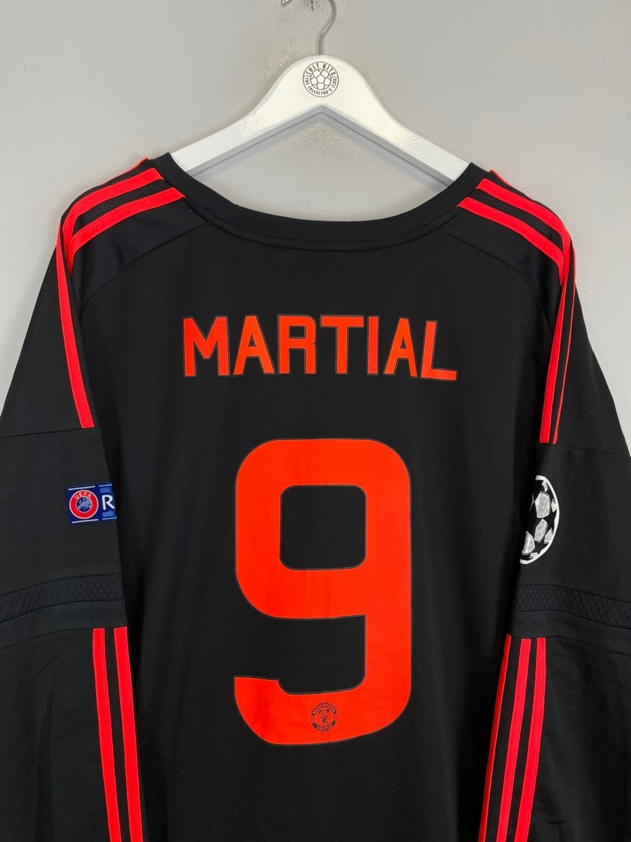 2015/16 MANCHESTER UNITED MARTIAL 9 L/S C/L THIRD SHIRT (XXXL) ADIDAS - Cult Kits - XXXL - Buy Vintage Football Shirts, Authentic Retro Football Shirts For Sale, Classic Football Shirts & Soccer Jersey