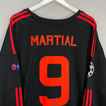 2015/16 MANCHESTER UNITED MARTIAL 9 L/S C/L THIRD SHIRT (XXXL) ADIDAS - Cult Kits - XXXL - Buy Vintage Football Shirts, Authentic Retro Football Shirts For Sale, Classic Football Shirts & Soccer Jersey