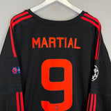 2015/16 MANCHESTER UNITED MARTIAL 9 L/S C/L THIRD SHIRT (XXXL) ADIDAS - Cult Kits - XXXL - Buy Vintage Football Shirts, Authentic Retro Football Shirts For Sale, Classic Football Shirts & Soccer Jersey
