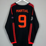 2015/16 MANCHESTER UNITED MARTIAL 9 L/S C/L THIRD SHIRT (XXXL) ADIDAS - Cult Kits - XXXL - Buy Vintage Football Shirts, Authentic Retro Football Shirts For Sale, Classic Football Shirts & Soccer Jersey