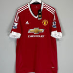 2015/16 MANCHESTER UNITED MEMPHIS 7 *AUTHENTIC* BNWT HOME SHIRT (XXL) ADIDAS - Cult Kits - XXL - Buy Vintage Football Shirts, Authentic Retro Football Shirts For Sale, Classic Football Shirts & Soccer Jersey