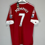 2015/16 MANCHESTER UNITED MEMPHIS 7 *AUTHENTIC* BNWT HOME SHIRT (XXL) ADIDAS - Cult Kits - XXL - Buy Vintage Football Shirts, Authentic Retro Football Shirts For Sale, Classic Football Shirts & Soccer Jersey