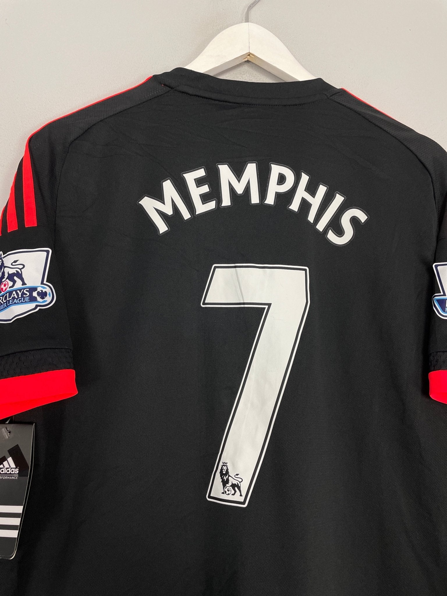 Shop 2015/16 MANCHESTER UNITED MEMPHIS #7 *BNWT* THIRD SHIRT (L) ADIDAS, classic football shirts, vintage football shirts & retro soccer jerseys at Cult Kits