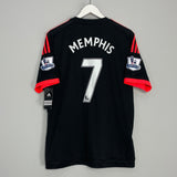 Shop 2015/16 MANCHESTER UNITED MEMPHIS #7 *BNWT* THIRD SHIRT (L) ADIDAS, classic football shirts, vintage football shirts & retro soccer jerseys at Cult Kits