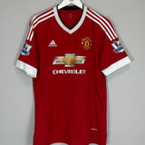 2015/16 MANCHESTER UNITED MEMPHIS 7 HOME SHIRT (L) ADIDAS - Cult Kits - Large - Buy Vintage Football Shirts, Authentic Retro Football Shirts For Sale, Classic Football Shirts & Soccer Jersey