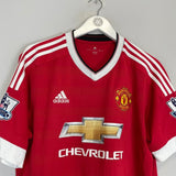 2015/16 MANCHESTER UNITED MEMPHIS 7 HOME SHIRT (L) ADIDAS - Cult Kits - Large - Buy Vintage Football Shirts, Authentic Retro Football Shirts For Sale, Classic Football Shirts & Soccer Jersey