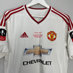 Shop 2015/16 MANCHESTER UNITED RASHFORD #39 FA CUP AWAY SHIRT (M) ADIDAS, classic football shirts, vintage football shirts & retro soccer jerseys at Cult Kits