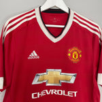 Shop 2015/16 MANCHESTER UNITED ROONEY #10 HOME SHIRT (L) ADIDAS, classic football shirts, vintage football shirts & retro soccer jerseys at Cult Kits