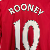 Shop 2015/16 MANCHESTER UNITED ROONEY #10 HOME SHIRT (M) ADIDAS, classic football shirts, vintage football shirts & retro soccer jerseys at Cult Kits