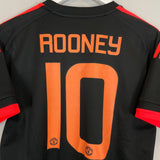 Shop 2015/16 MANCHESTER UNITED ROONEY #10 THIRD SHIRT (L) ADIDAS, classic football shirts, vintage football shirts & retro soccer jerseys at Cult Kits