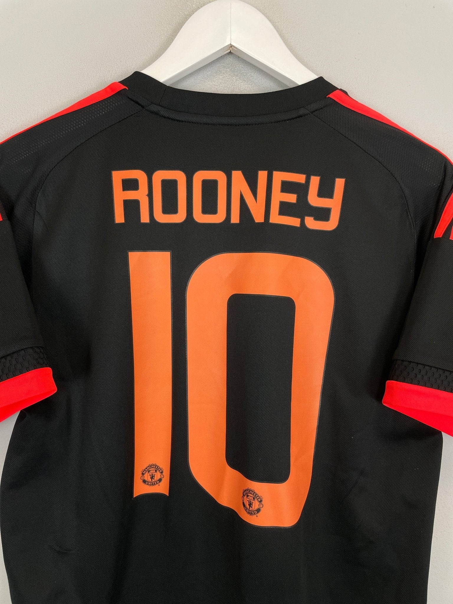 Shop 2015/16 MANCHESTER UNITED ROONEY #10 THIRD SHIRT (L) ADIDAS, classic football shirts, vintage football shirts & retro soccer jerseys at Cult Kits