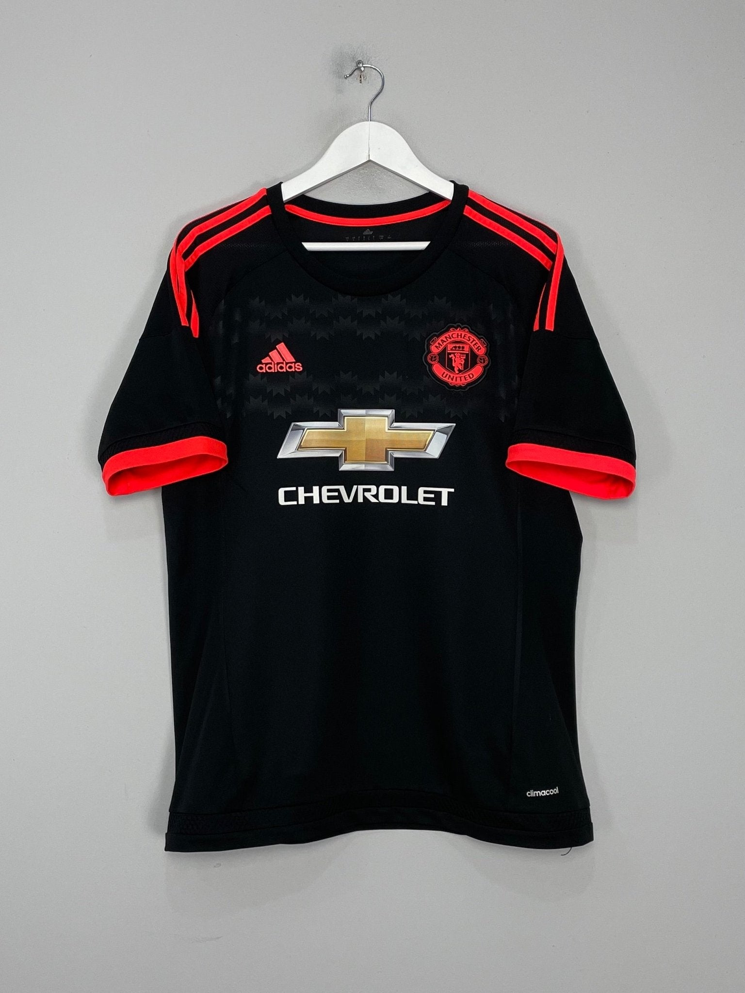 Shop 2015/16 MANCHESTER UNITED ROONEY #10 THIRD SHIRT (L) ADIDAS, classic football shirts, vintage football shirts & retro soccer jerseys at Cult Kits