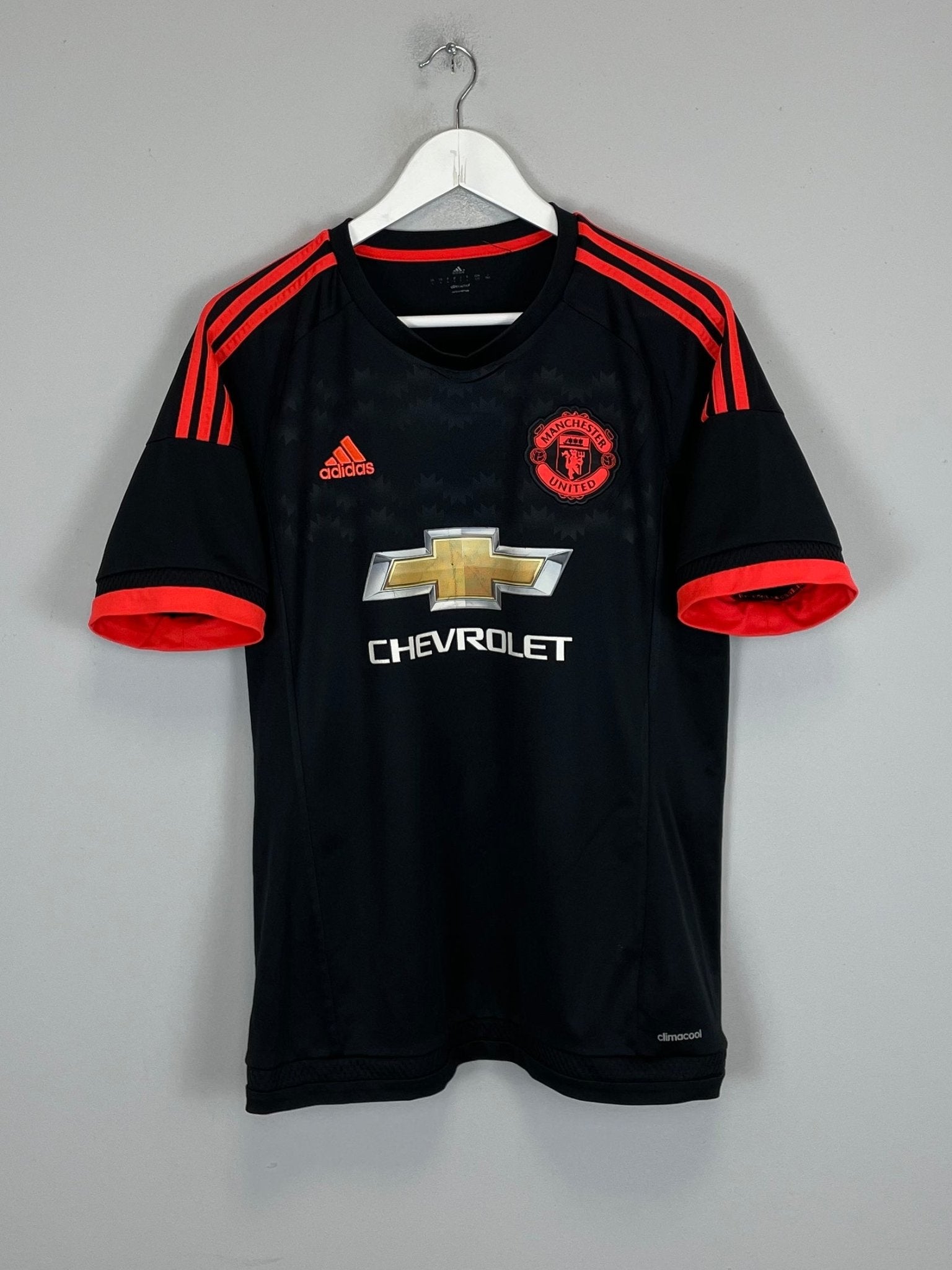 Shop 2015/16 MANCHESTER UNITED ROONEY #10 THIRD SHIRT (L) ADIDAS, classic football shirts, vintage football shirts & retro soccer jerseys at Cult Kits