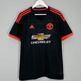 Shop 2015/16 MANCHESTER UNITED ROONEY #10 THIRD SHIRT (M) ADIDAS, classic football shirts, vintage football shirts & retro soccer jerseys at Cult Kits
