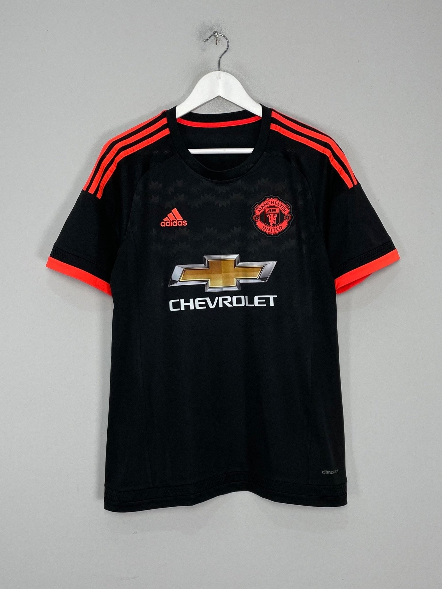 Shop 2015/16 MANCHESTER UNITED ROONEY #10 THIRD SHIRT (M) ADIDAS, classic football shirts, vintage football shirts & retro soccer jerseys at Cult Kits