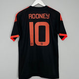 Shop 2015/16 MANCHESTER UNITED ROONEY #10 THIRD SHIRT (M) ADIDAS, classic football shirts, vintage football shirts & retro soccer jerseys at Cult Kits